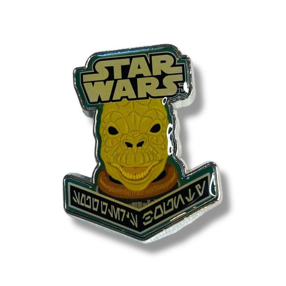 Funko Pop! Star Wars Smuggler's Bounty Bossk Lapel Hat Jacket Pin 1.25" - Picture 3 of 6